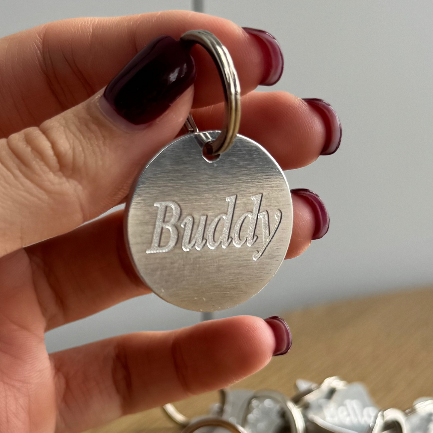 Classic Circle Dog ID Tag