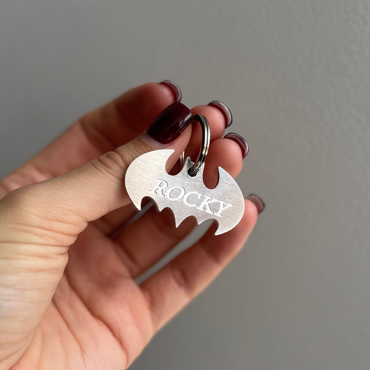 Hero Bat Dog ID Tag