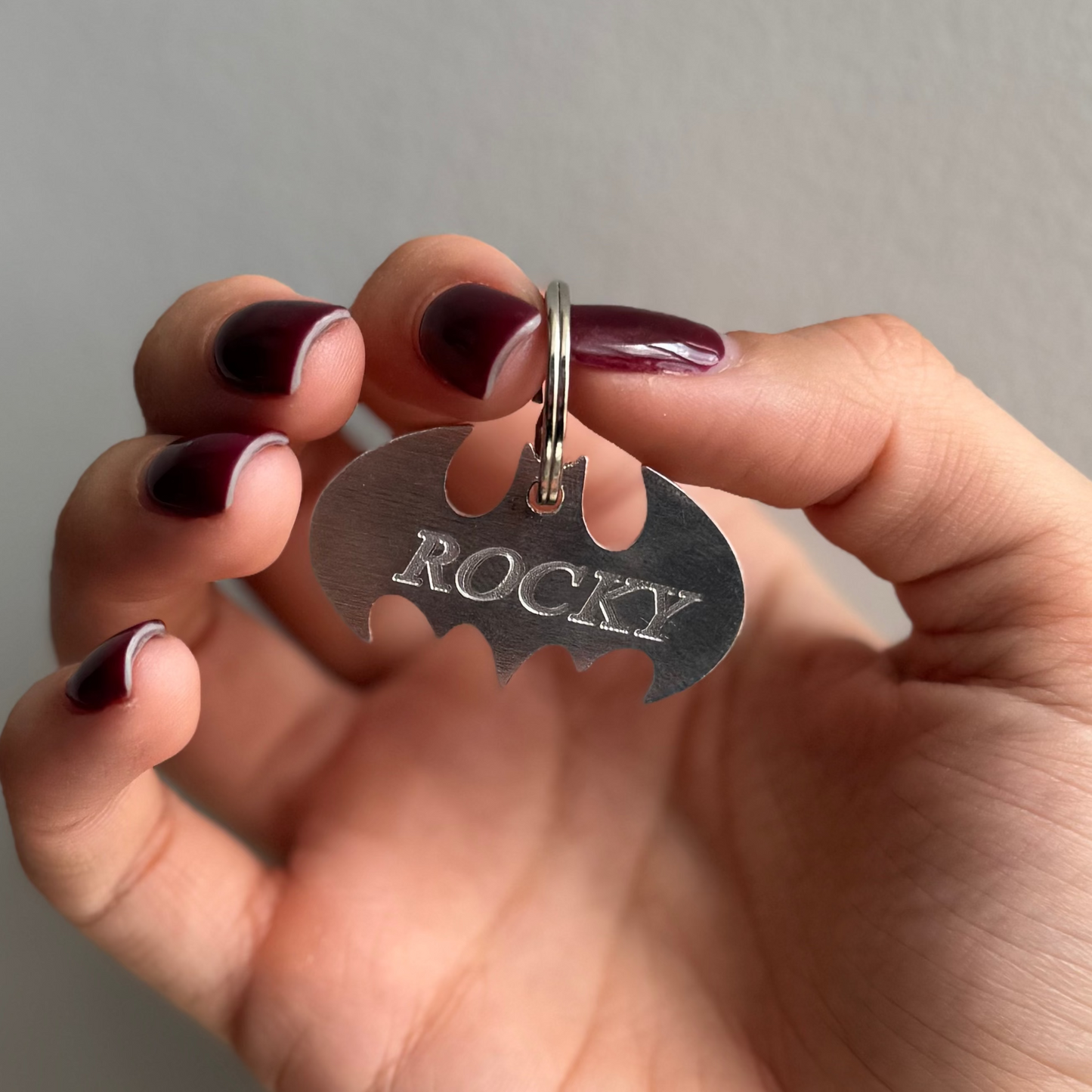 Hero Bat Dog ID Tag