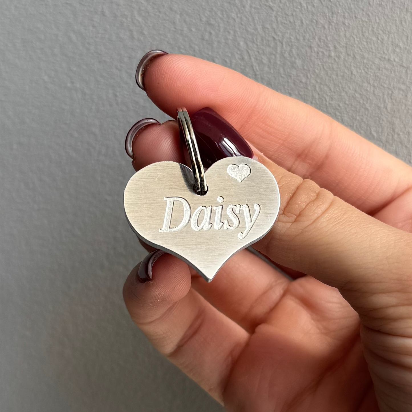 Heart ID Tag