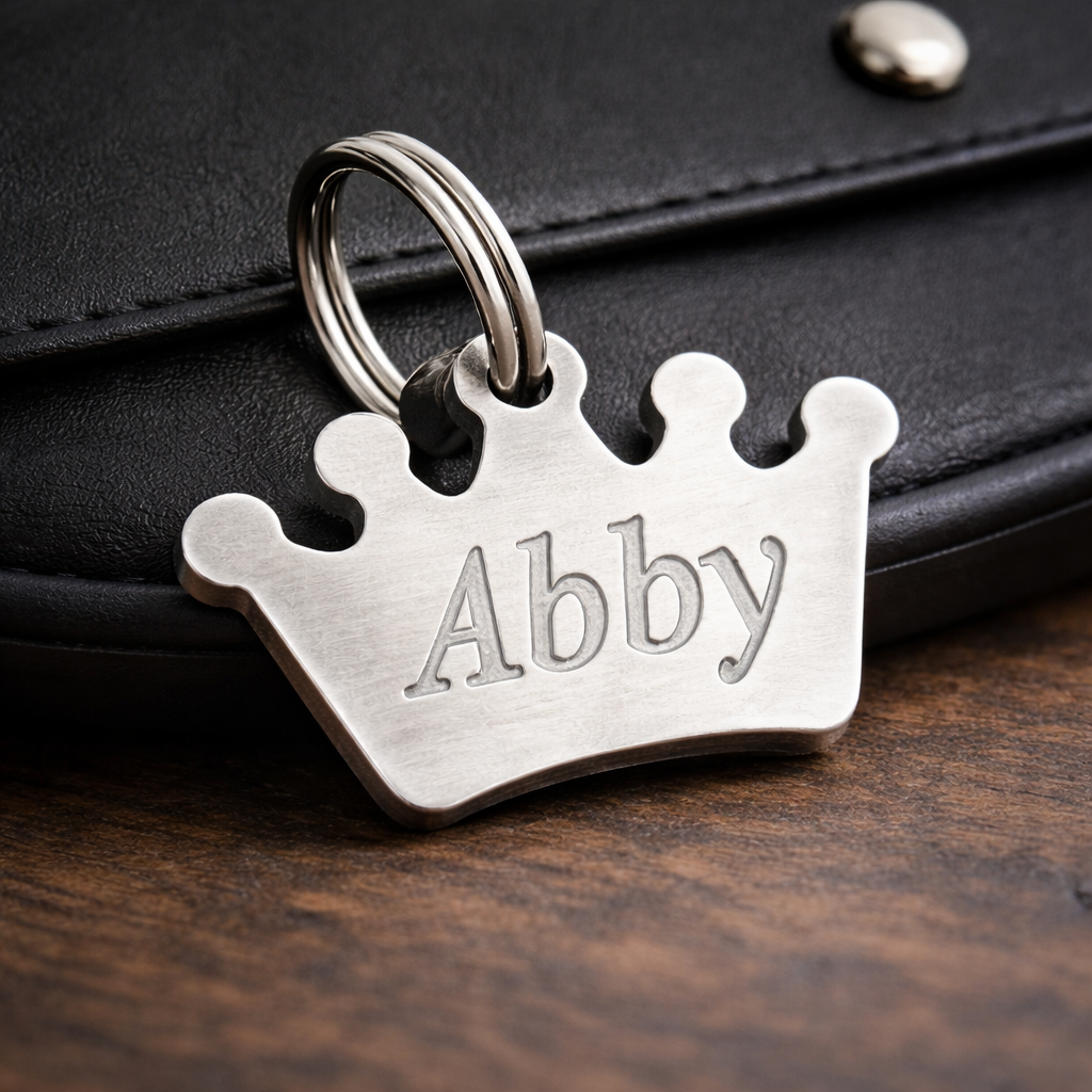 Royal Crown ID Tag