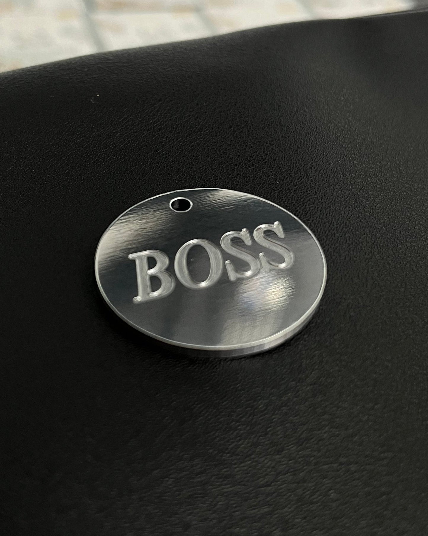 Classic Circle Dog ID Tag