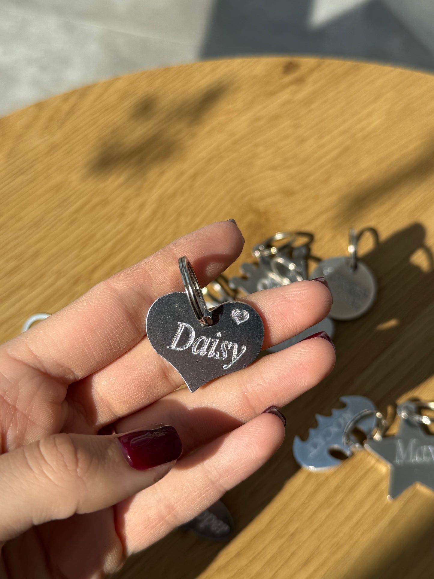 Heart ID Tag