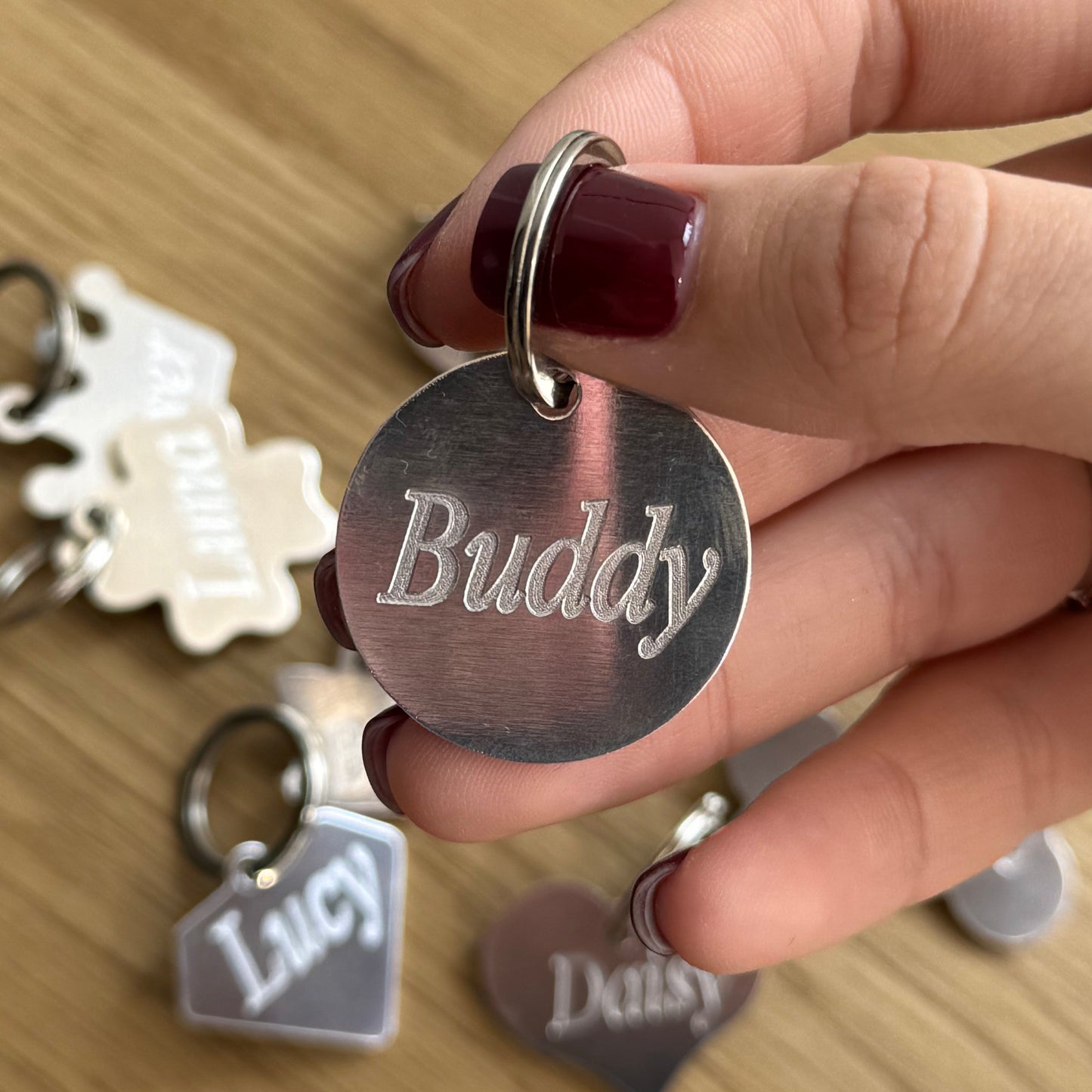 Classic Circle Dog ID Tag