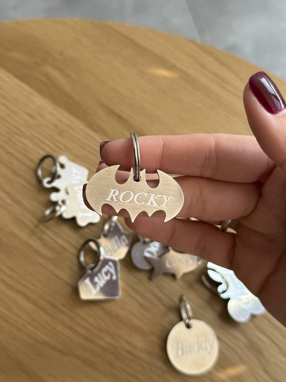 Hero Bat Dog ID Tag