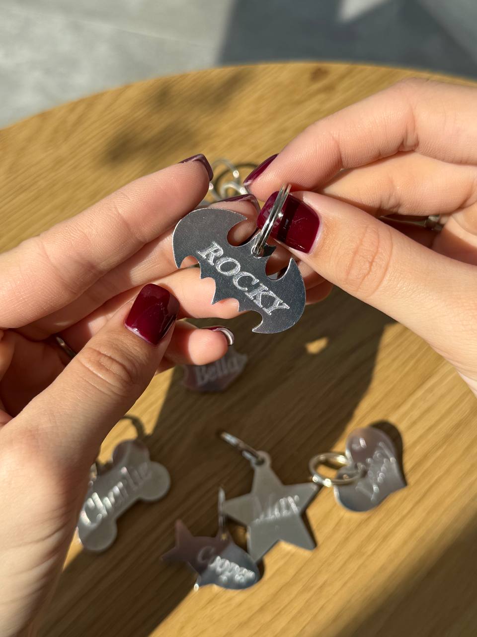 Hero Bat Dog ID Tag